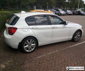 Item BMW 1 SERIES 116D  WHITE 5 DOOR.  2012 PLATE  [PRIVATE PLATE ON ] CAT D REPAIRED for Sale